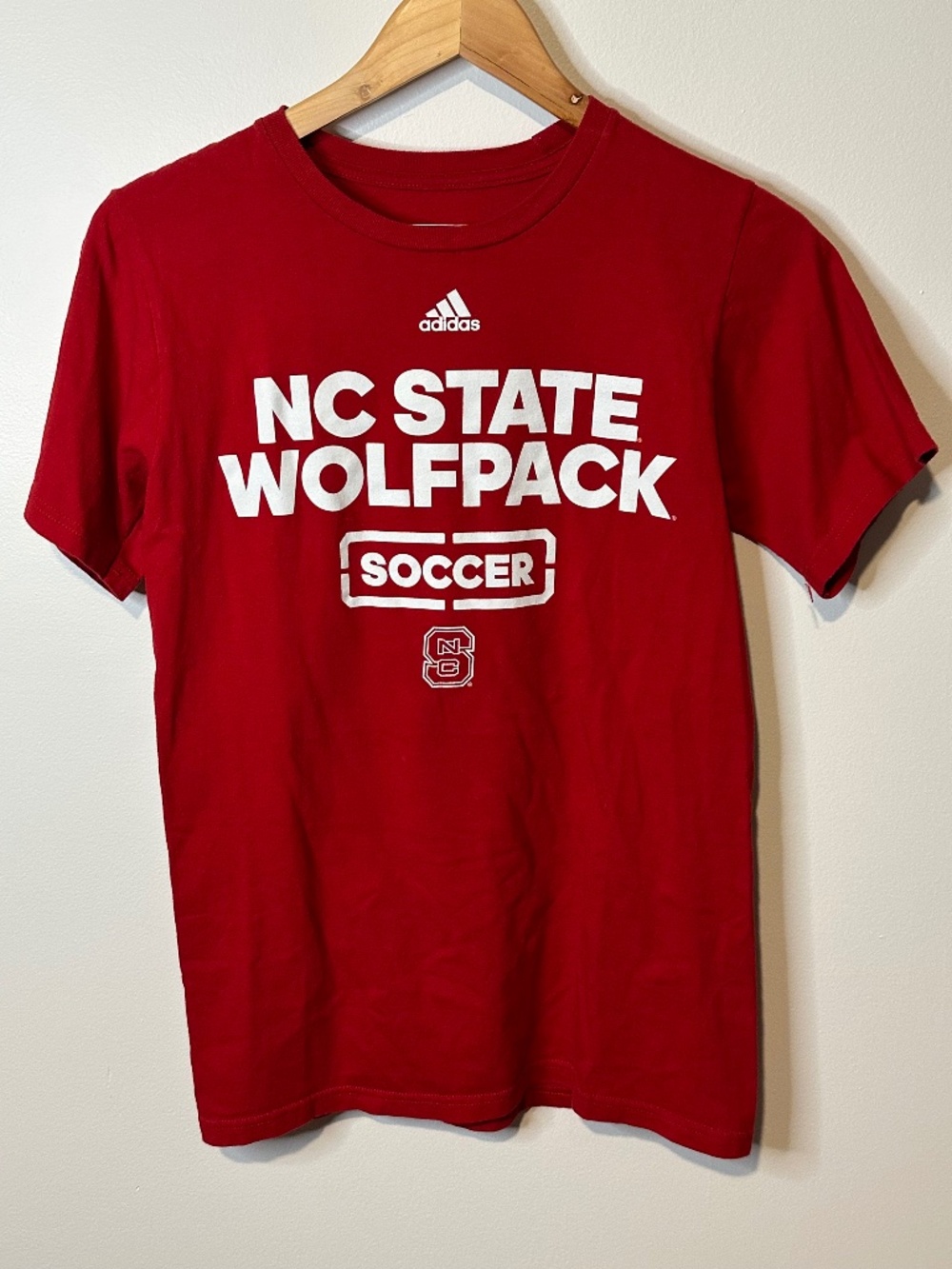 NC State Wolfpack Soccer Shirt Size: Small Adidas